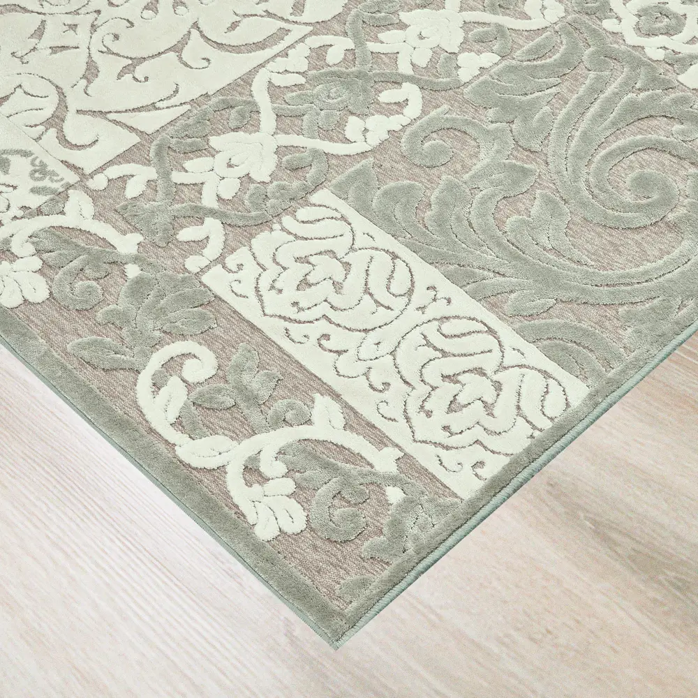 Ковер вискоза Genova 009/655590 200x290 см цвет серый RAGOLLE STLM-2193052 - Вид №2