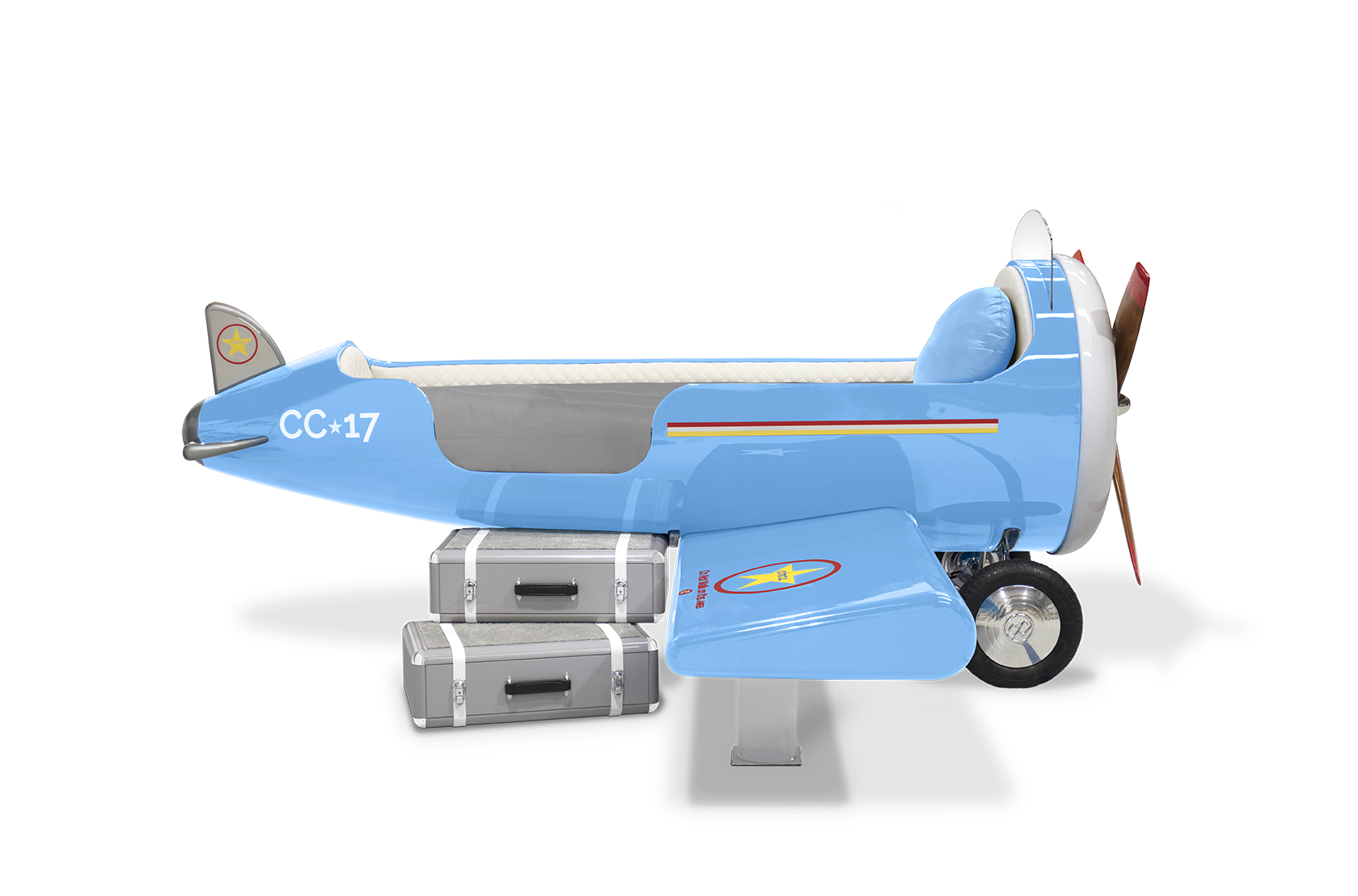 CIST29 Детская кровать самолет Sky One Circu  - Вид №2