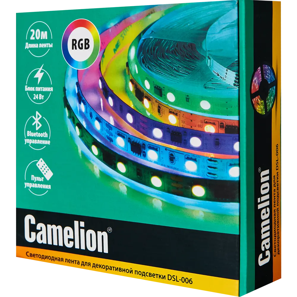 Светодиодная лента Camelion RGB для декоративной подсветки интерьера 89390300 STLM-1543420 - Вид №12