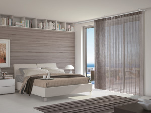 Алюминиевая направляющая для завитых штор