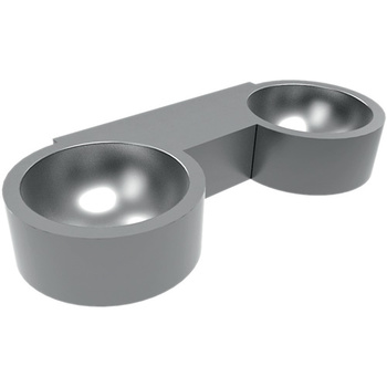 Edone Подвесной двойной умывальник с внутренней и внешней формовкой sun-id-2008743