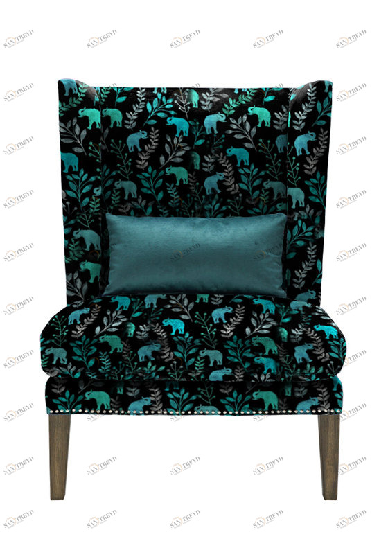 Кресло Elefant синее ICON DESIGNE ДИЗАЙНЕРСКИЕ, AMIR FAYSAL 096821 Синий 