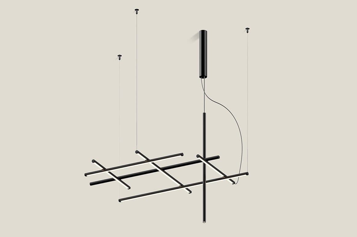 Алюминиевый светодиодный подвесной светильник Panzeri Hilow ARCH-00145728 - Вид №8