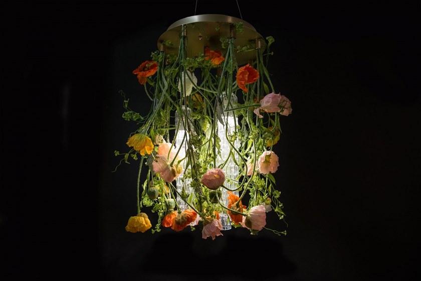VGnewtrend Светодиодный потолочный светильник из муранского стекла Flower power 8880171.84 - Вид №1