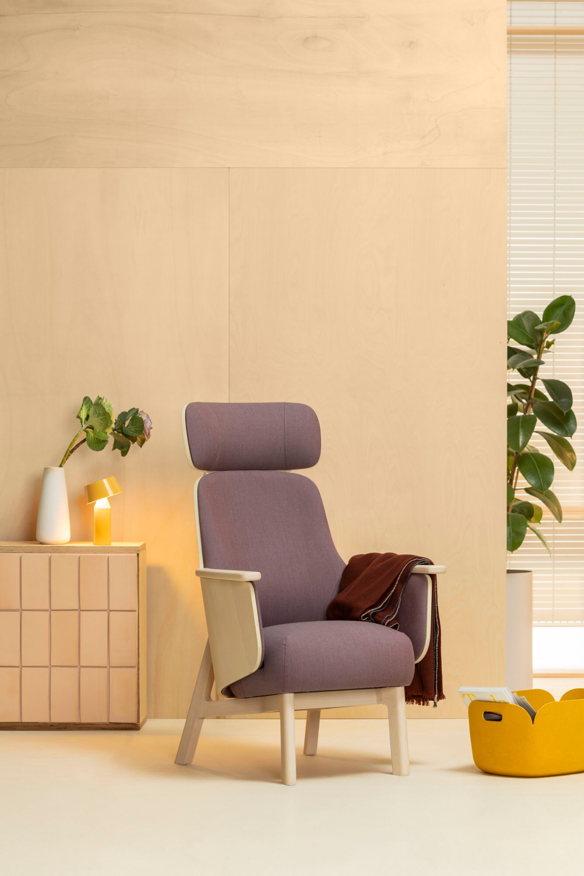 Кресло из бука с подголовником Vergés Баия ARCH-00099725 - Вид №3