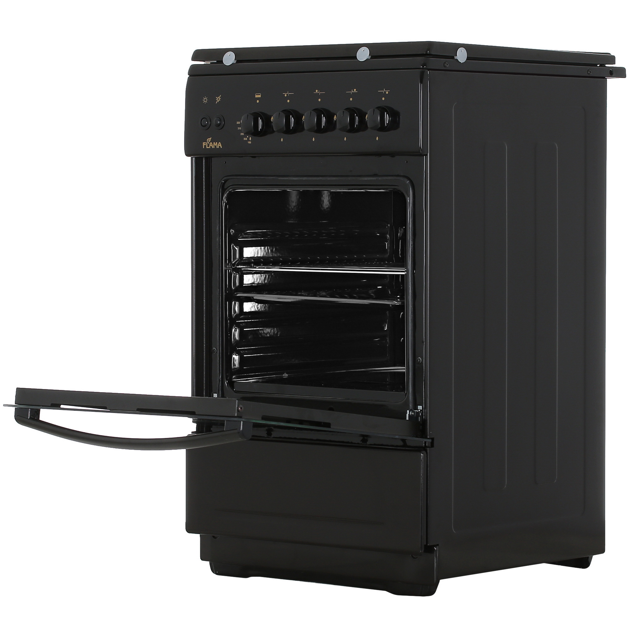 9973708 Газовая плита Flama LFG 24244 В коричневый Flama group STDN-0057788 - Вид №4