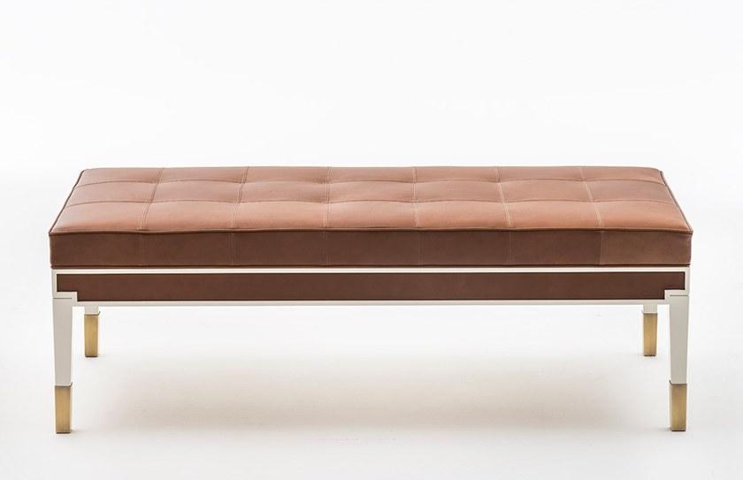 OAK Мягкая кожаная скамейка Milano collection Sc5044 - Вид №1