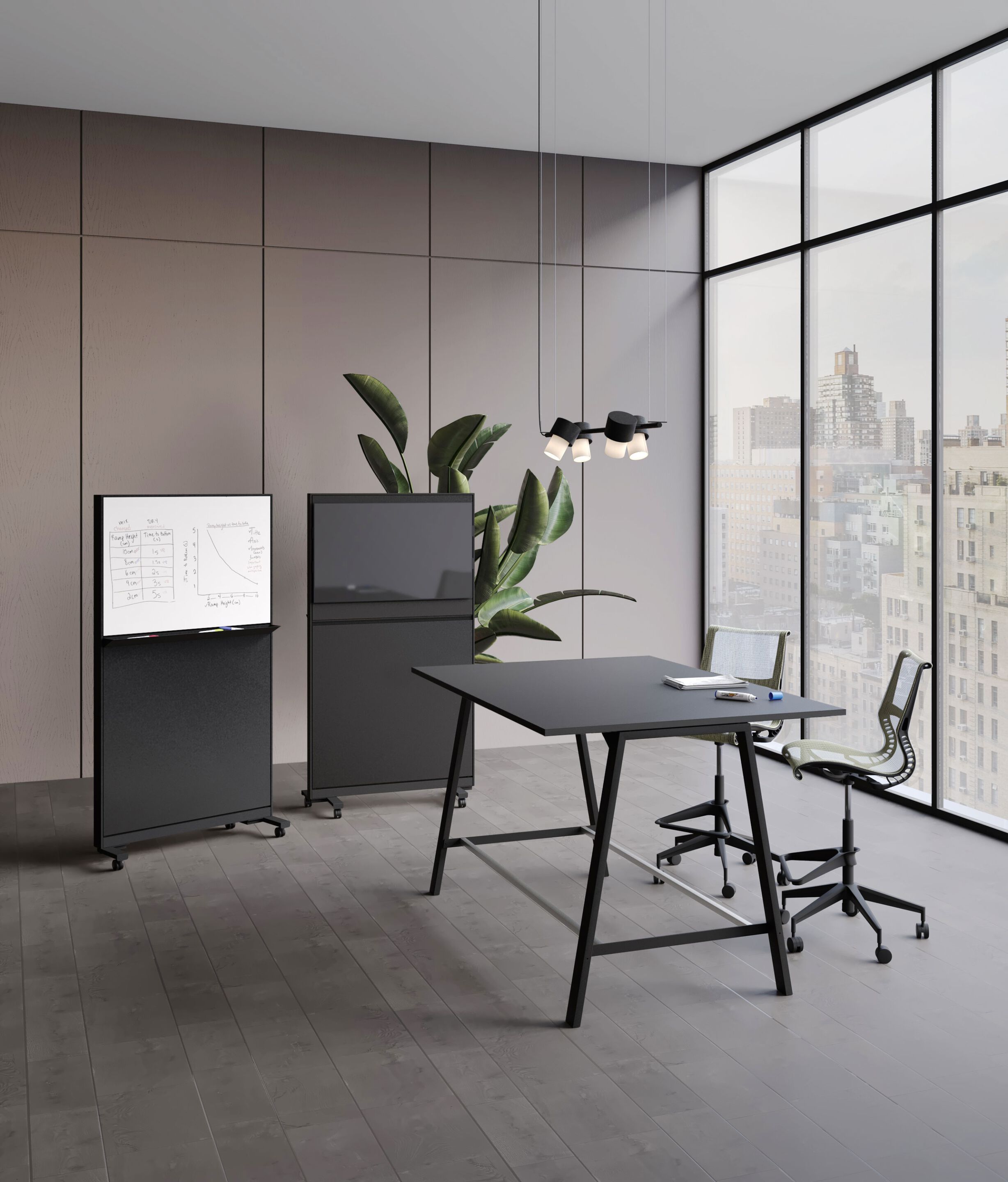 Подставка для монитора / телевизора / доски для офиса с колесами About Office Funny ARCH-00071496 - Вид №1