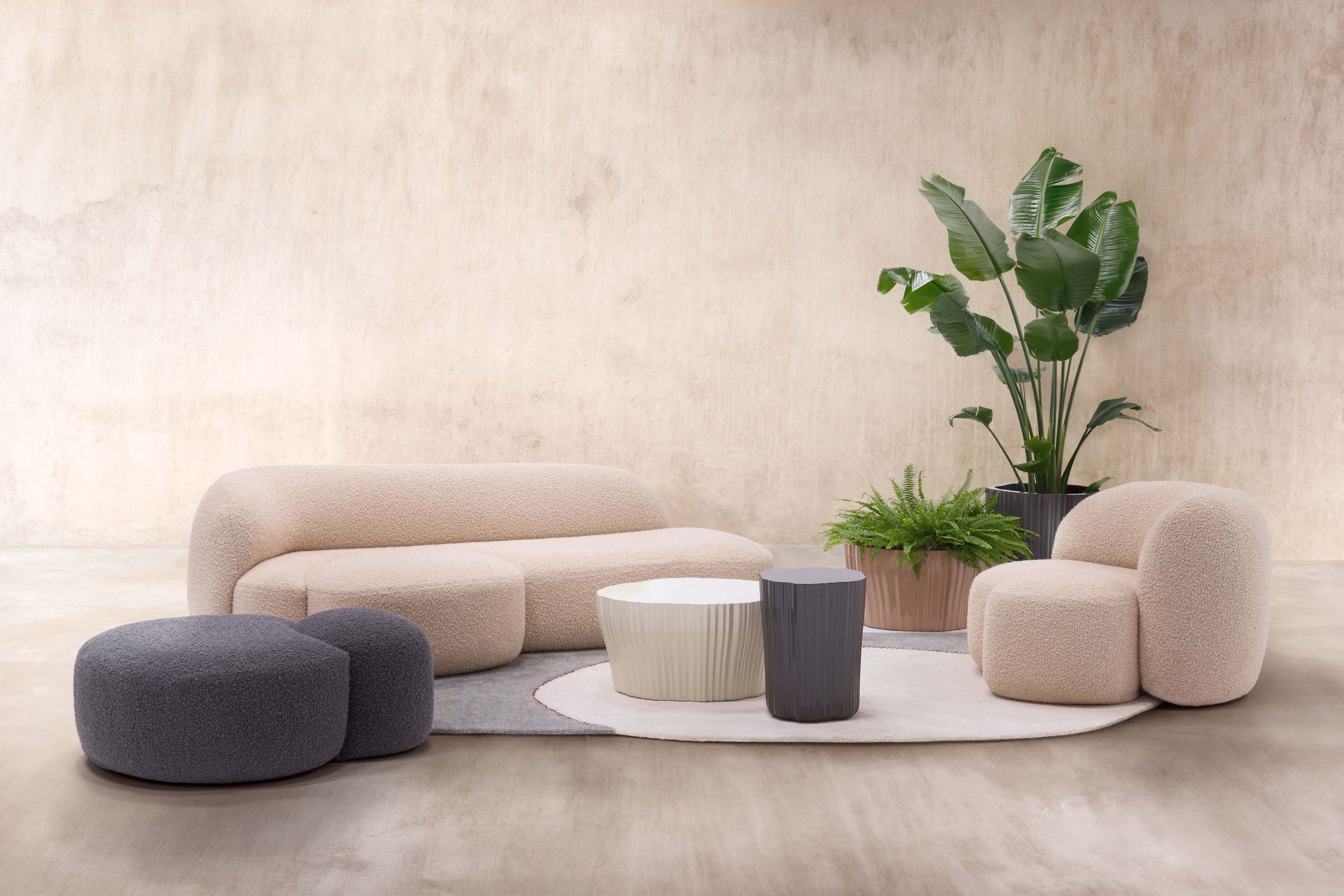 Круглый журнальный столик из переработанного материала Kartell CORTEZA ARCH-00077350 - Вид №1