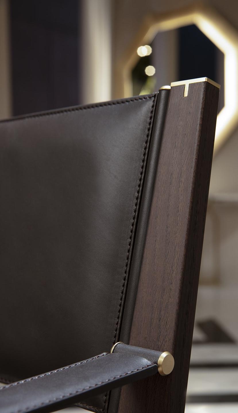 Paolo Castelli Кожаное кресло с подлокотниками со встроенной подушкой sun-id-1417786 - Вид №9