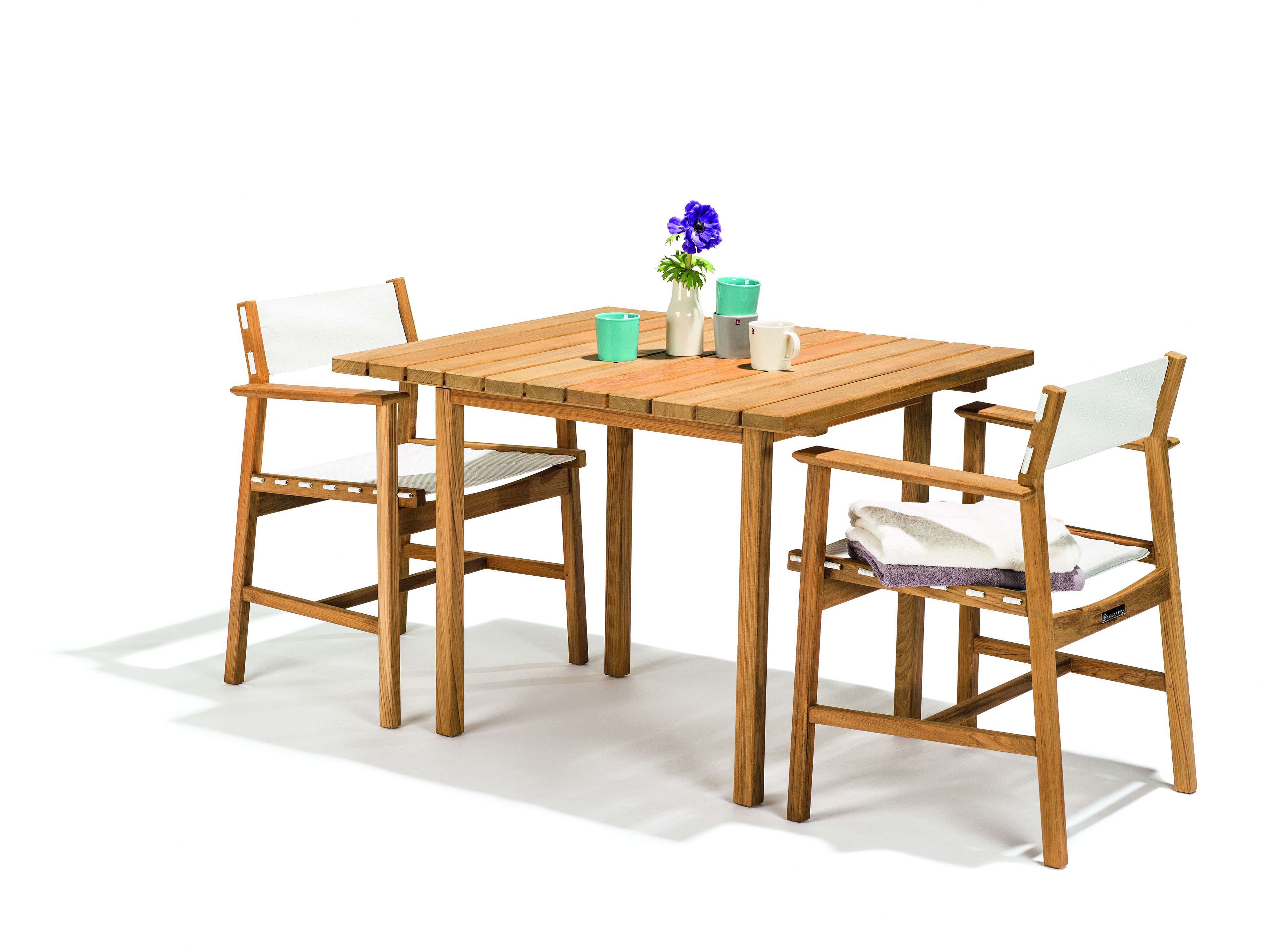 Квадратный стол из тикового дерева Skargaarden Djurö ARCH-00090856 - Вид №2