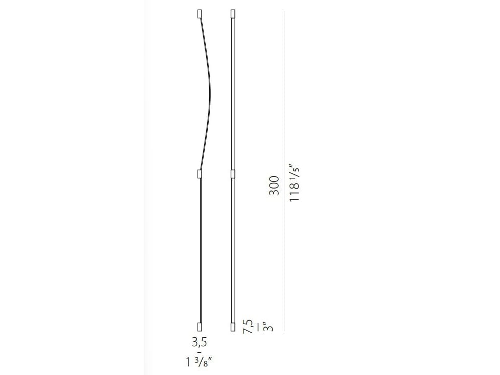 Поликарбонатный линейный профиль освещения для светодиодных модулей Panzeri BOW ARCH-00080535 - Вид №8