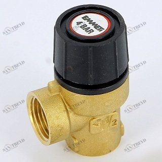 Предохранительный клапан EMMETI ВВ 1/2" 4 bar 205035