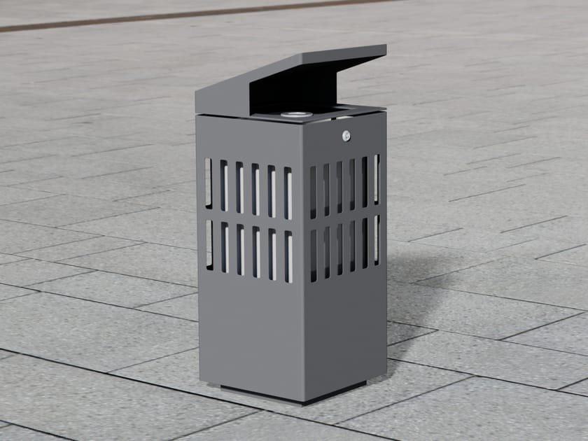 Держатель для мусора из нержавеющей стали с крышкой для наружного использования BENKERT BANKE мусорное ведро ARCH-00052970