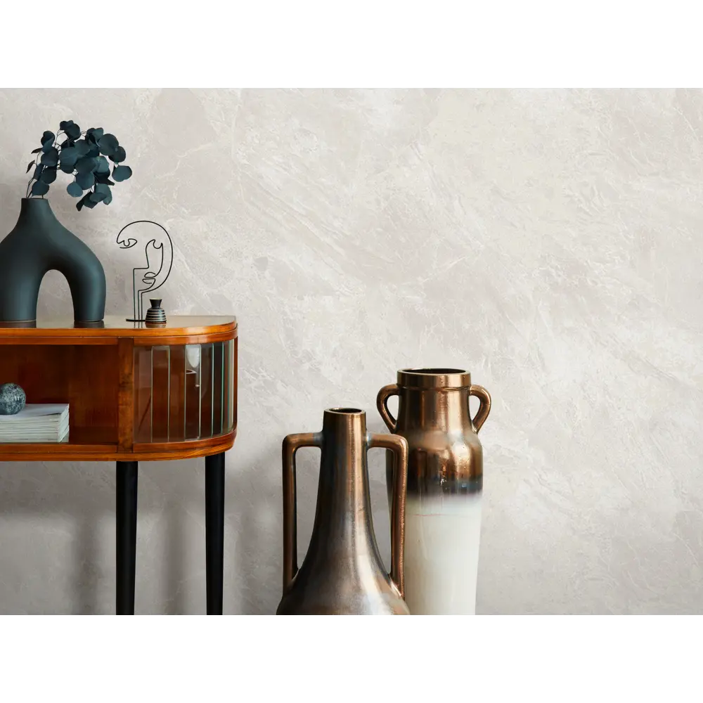 Флизелиновые обои Victoria Stenova Sanremo - бежевая элегантность для интерьера 88672281 STLM-0824793 - Вид №3