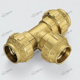 Тройник 40х40х40 для ПНД труб TIEMME 3400050