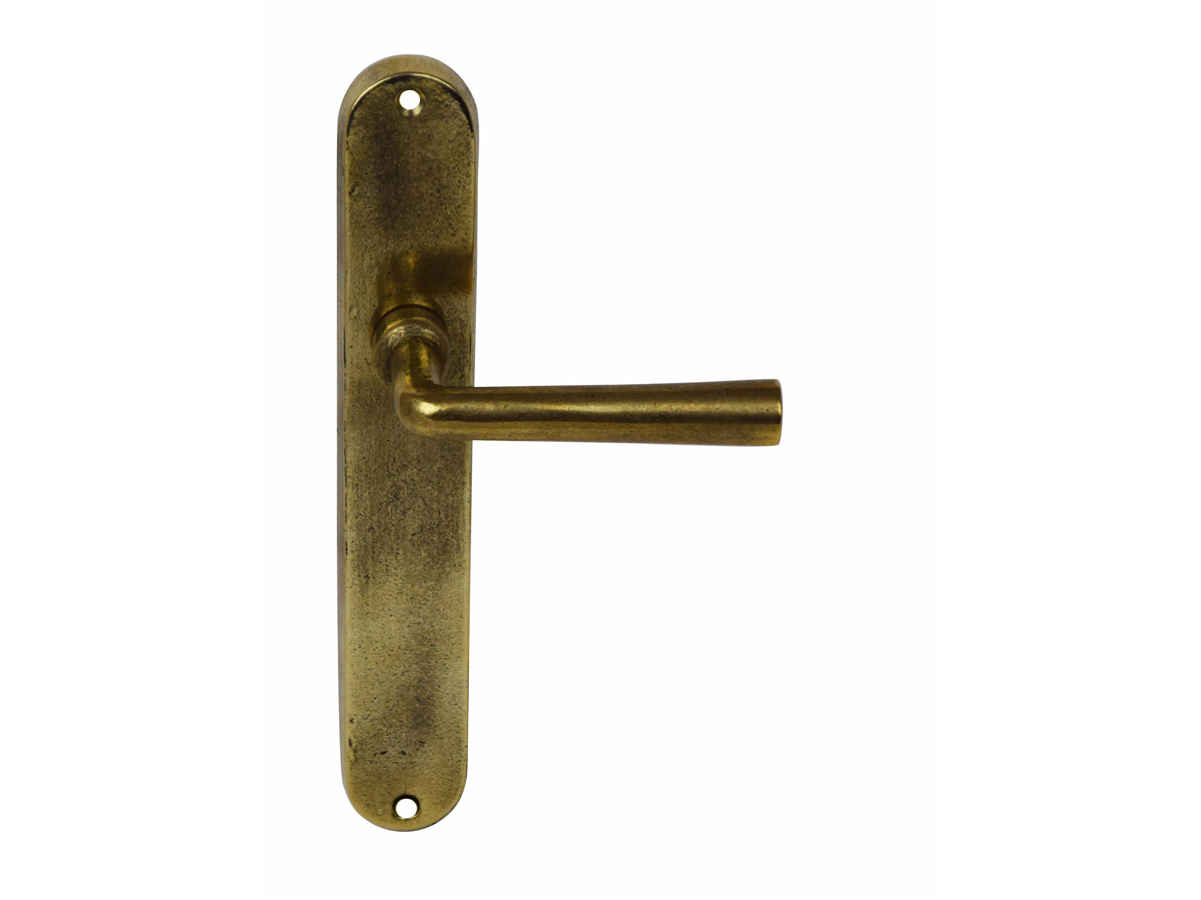 Латунная ручка на пластине GIARA ART DESIGN-BRONZE конус ARCH-00033208 - Вид №1