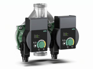 Двойной рециркуляционный насос с мокрым ротором