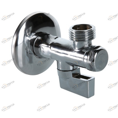 VT.282.N.0405 Бытовой шаровой кран угловой с фильтром Valtec 1/2" х 3/4" 