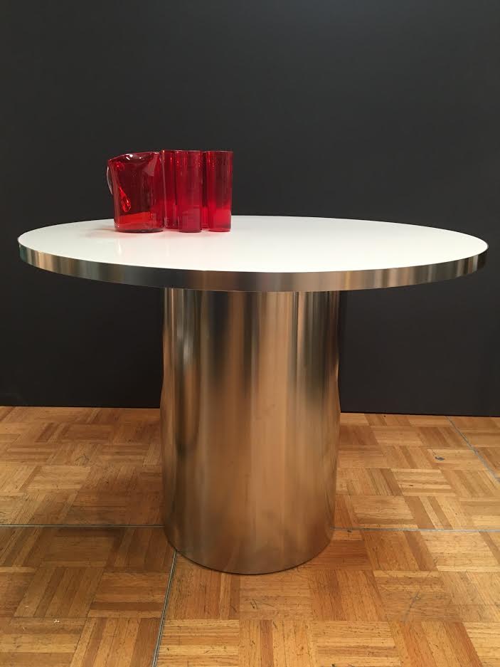 Круглый стол из ламинированного стекла Jover+Valls Antique Boutique-Malibu ARCH-00151815 - Вид №8