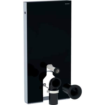 131.001.SJ.5 Сантехнический модуль Geberit Monolith для напольного унитаза, 101 см, передняя обшивка из стекла Geberit  - Вид №4