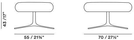 JESSE Подставка для ног из ткани с 4 спицами Captain heaven sun-id-1483939 - Вид №3