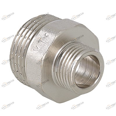 VTr.580.N.0504 Фитинг резьбовой – ниппель переходной Valtec 3/4" х 1/2" 