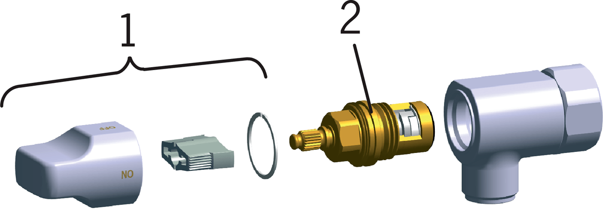 Oras 180 Клапан стиральной машины, G3/4xG1/2 180  Хром  - Вид №4