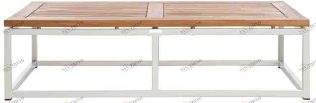 Il Giardino di Legno Садовый столик низкий прямоугольный Lui & lei Lei403fs