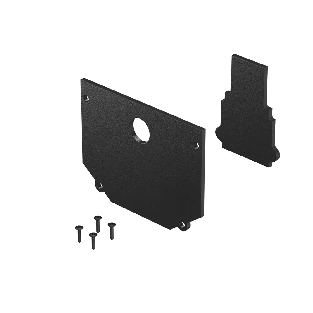 Заглушка для трековой системы Voltega - безопасное завершение шинопровода 89438184 STLM-1580737