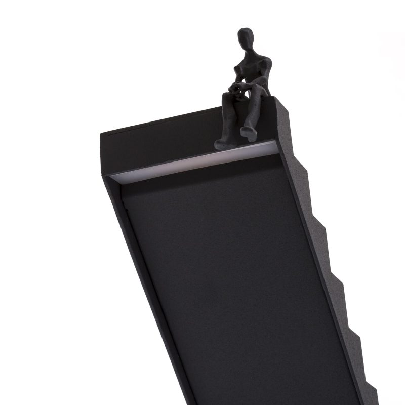 Настольная лампа черная с диммером 37х42 см Verso antracite 01490 ANT SELETTI НЕОБЫЧНЫЕ 00-3882465 Коричневый;черный  - Вид №7