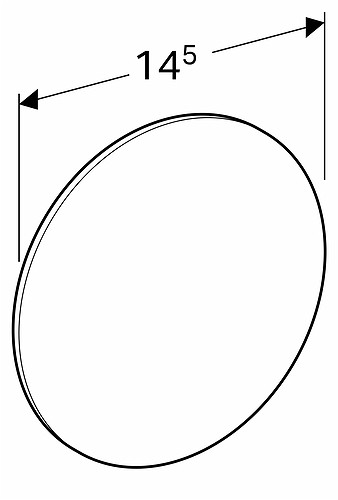 4002561 Увеличительное зеркало IDO  - Вид №1