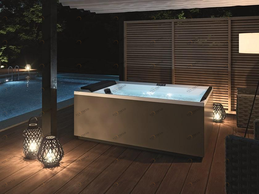 NOVELLINI Гидромассажная ванна на открытом воздухе 2-х местная Divina sun-id-1361664