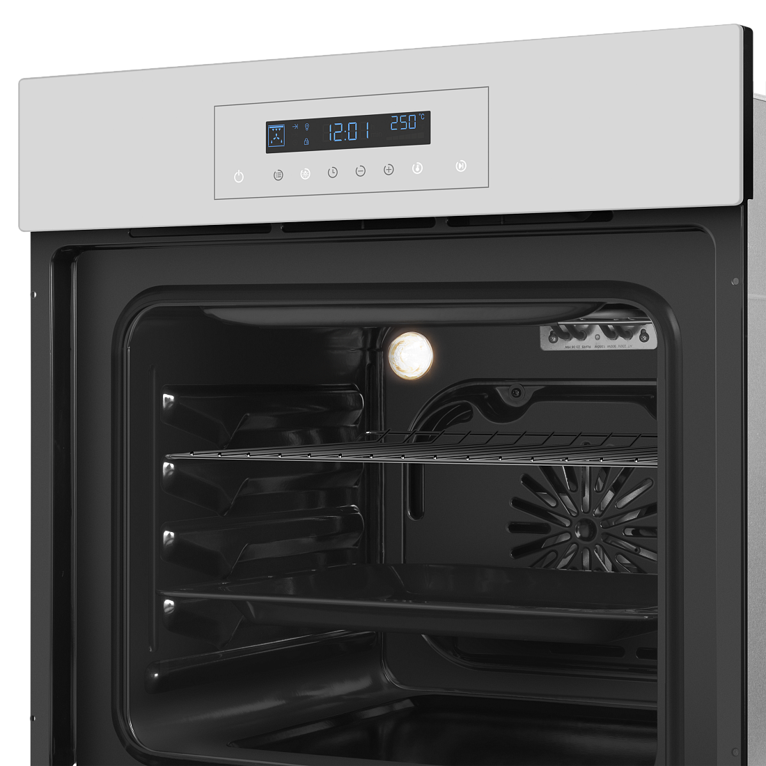 9100949 Электрический духовой шкаф HOMSair OEH606WH белый STDN-0057531 - Вид №5