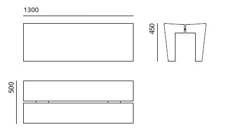 Скамья без спинки ULMA Architectural Solutions LUR ARCH-00056597 - Вид №2