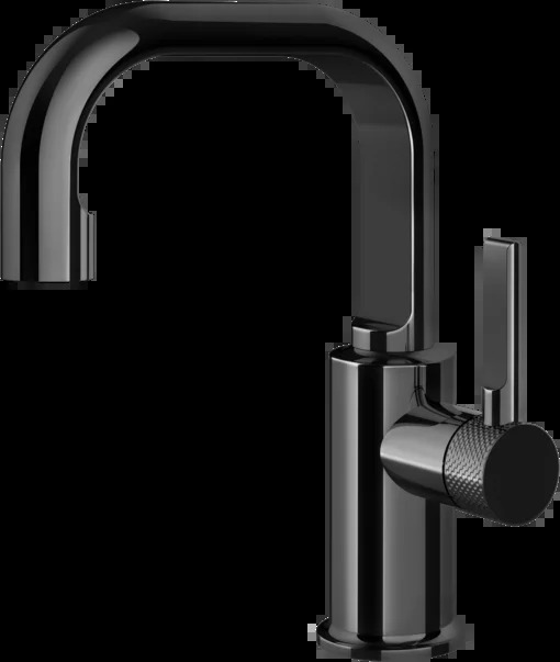 Смеситель для умывальника 58009 706 Gessi Inciso ЧЕРНЫЙ МЕТАЛЛ PVD
