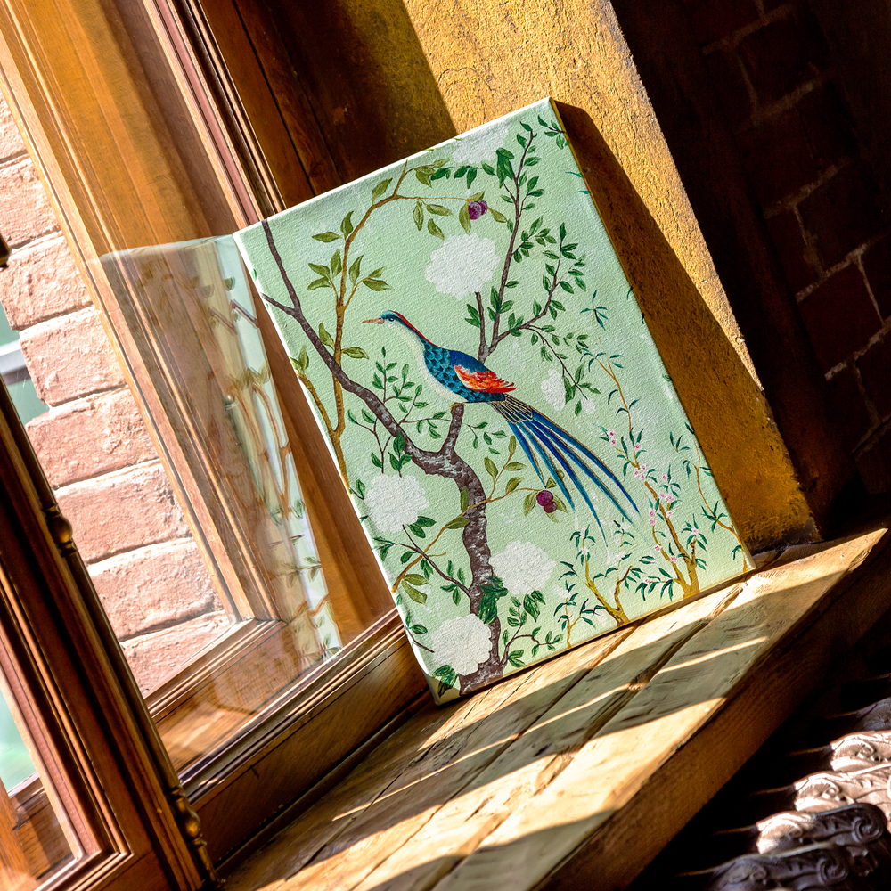 75080004 Картина «Шинуазри», версия 5 (холст, галерейная натяжка) Object Desire  - Вид №6