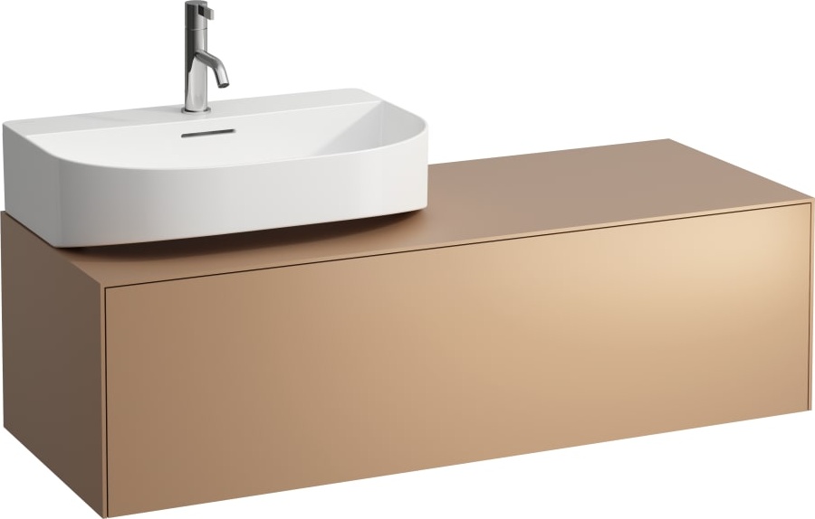 H4054520340411 Шкафчик, 1 ящик, совместим с мини-раковиной 816341, 816342, с отверстием слева/справа LAUFEN PRO - Вид №1