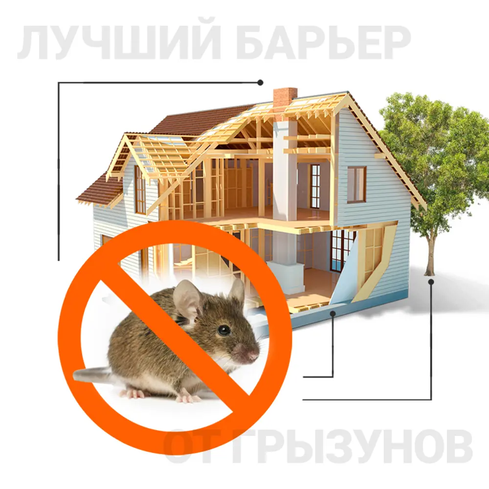 Сетка оцинкованная от грызунов Streck 5x5x0.5 мм 1x2 м 89385058 STLM-2168873  - Вид №3