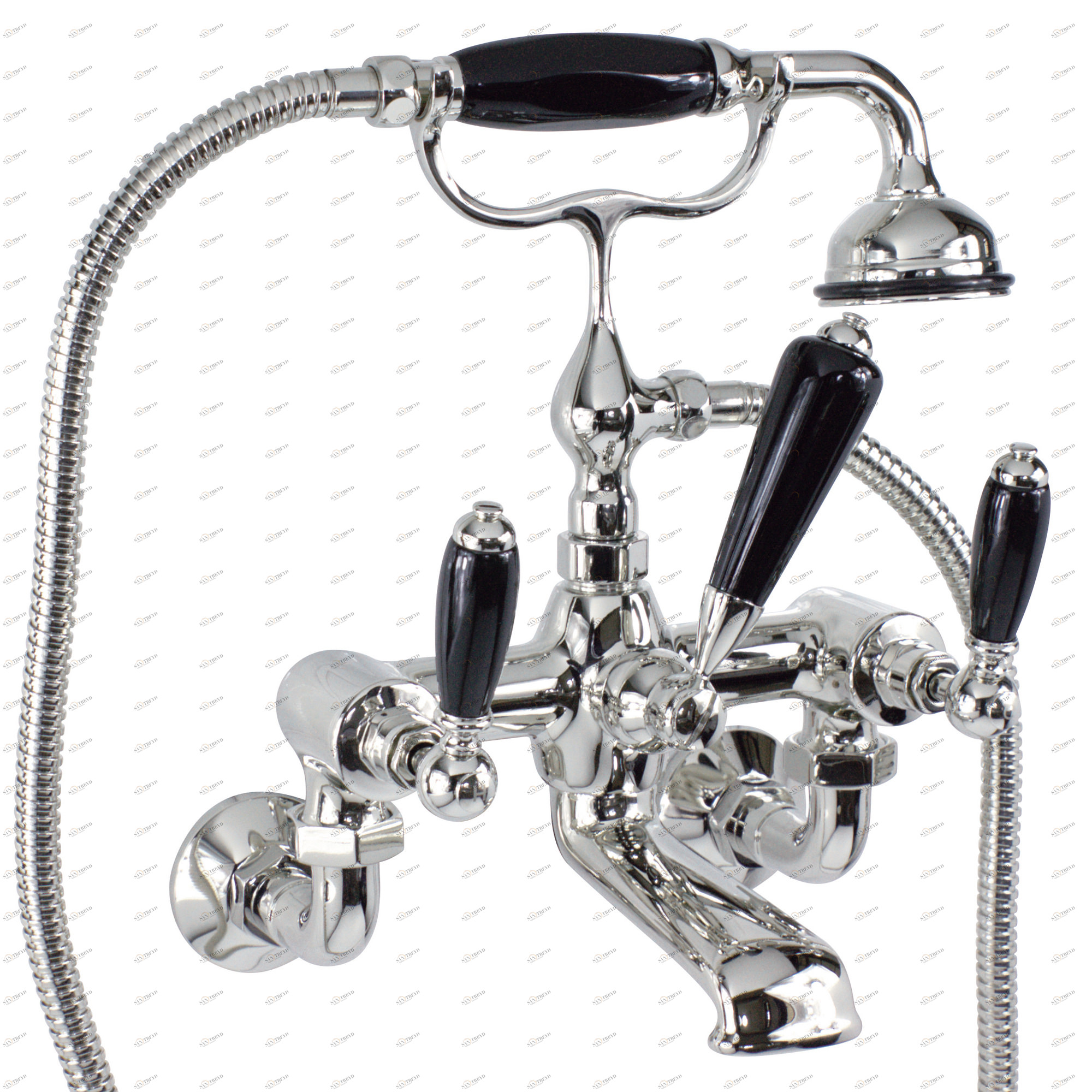 Traditional bathrooms BRIGHTON ¾ “смеситель для ванны и душа Tb350.514bl.nk 