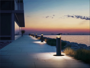 Алюминиевый светодиодный световой столб