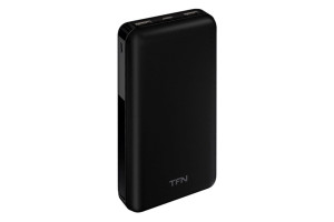 16379229 Внешний аккумулятор BasicDuo 20000mAh, черный -PB-203-BK TFN