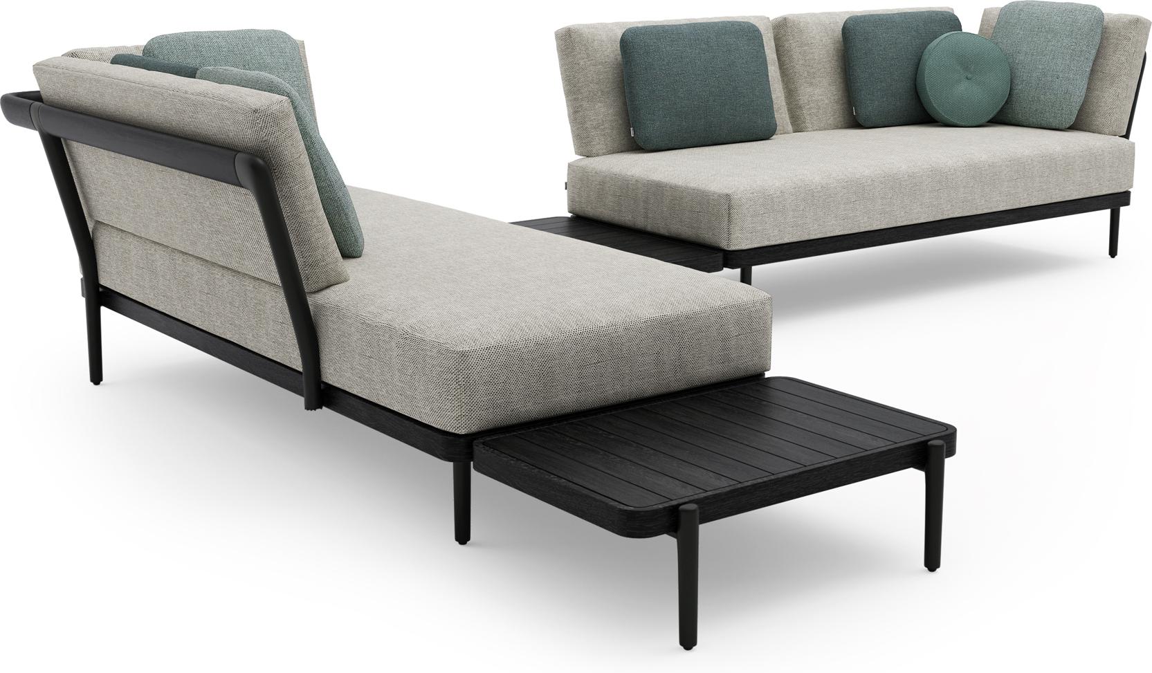 MNST281 Concept 3 teak nero черный Manutti Flex - Вид №1