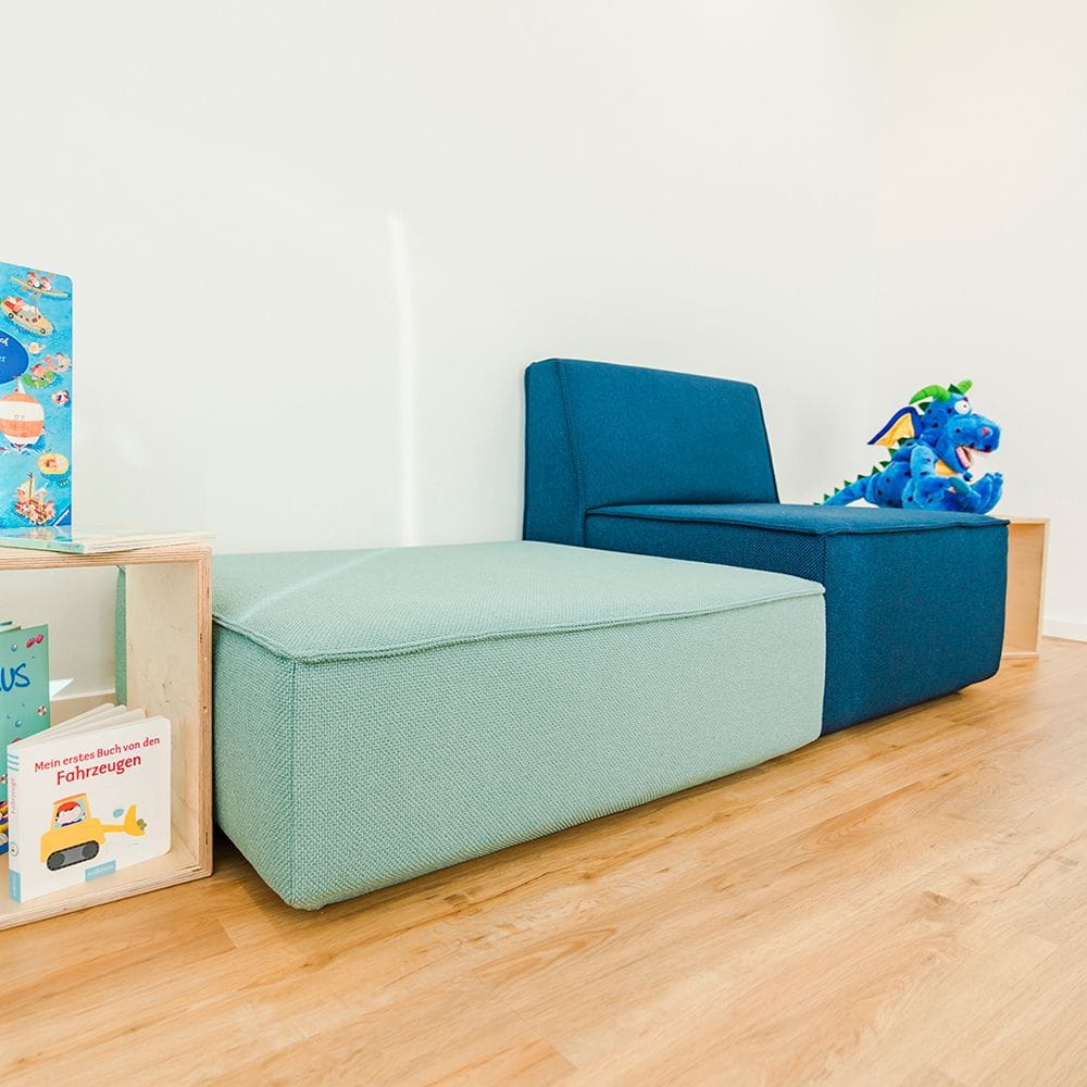 Модульный прямоугольный пуф из ткани Cubit by Mymito ARCH-00027759 - Вид №43