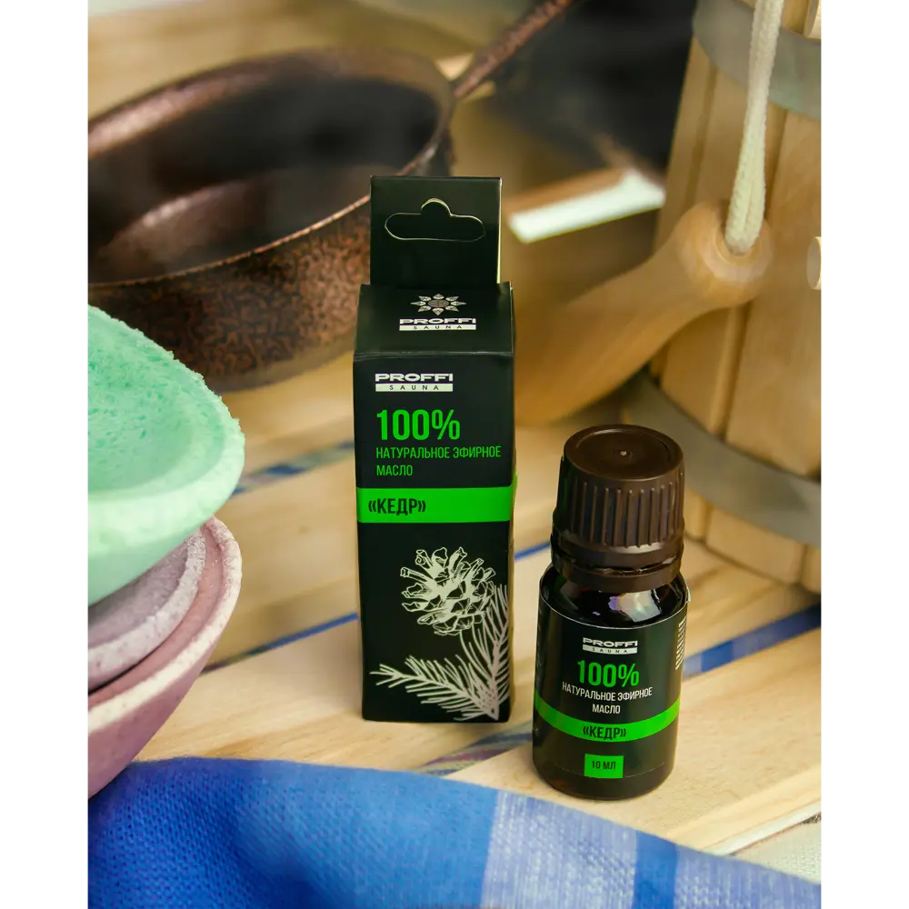 Масло эфирное Proffi Sauna Кедр 10 мл STLM-2094294 - Вид №8