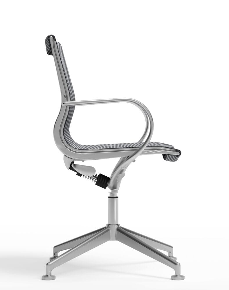Стул с регулируемой высотой на алюминиевом насесте с подлокотниками WORKSPACE Sterling Mesh ARCH-00114760 - Вид №1