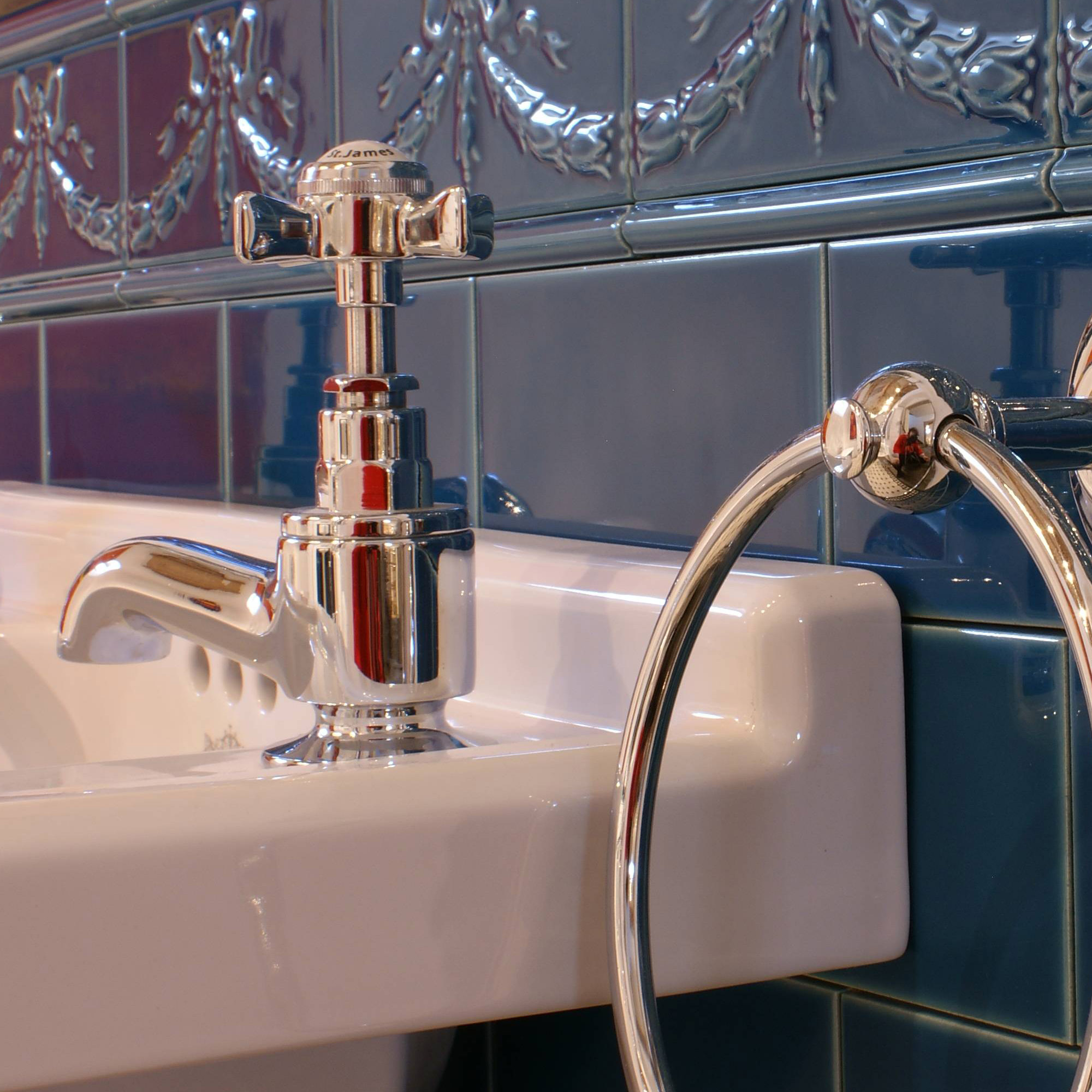 Traditional bathrooms АНГЛИЯ Клапаны для наполнения умывальников Tb150.414.nk  - Вид №2