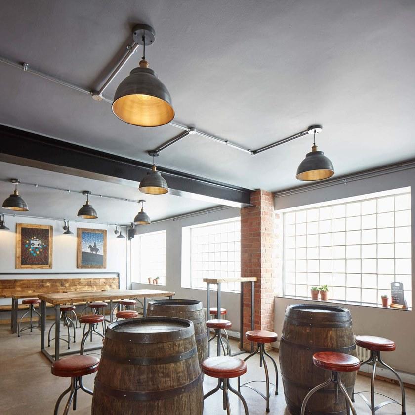 Industville Подвесной светильник из латуни Brooklyn Br-dp13-br-dp17 - Вид №4