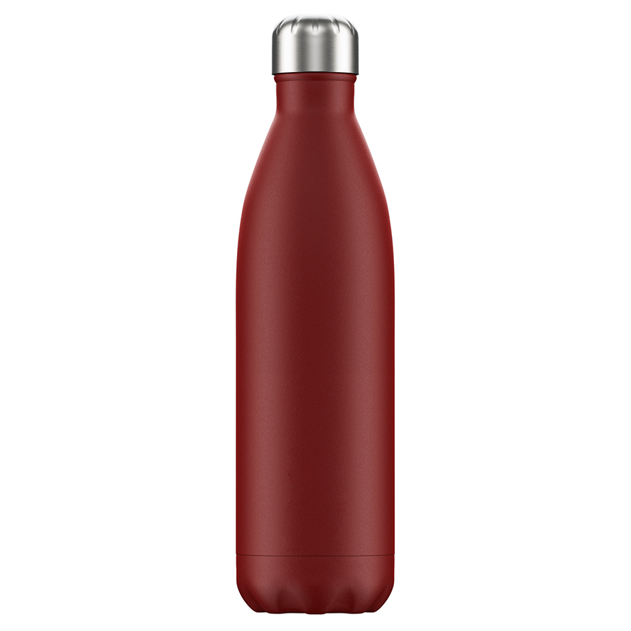 B750MARED Термос matte, 750 мл, красный Chilly's Bottles  - Вид №1
