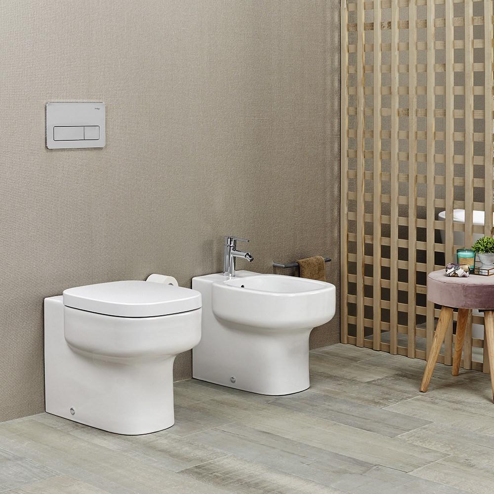 Биде BTW напольное Sanitana BE YOU S10062634900000  - Вид №2